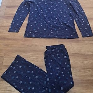 Snowflake pajamas